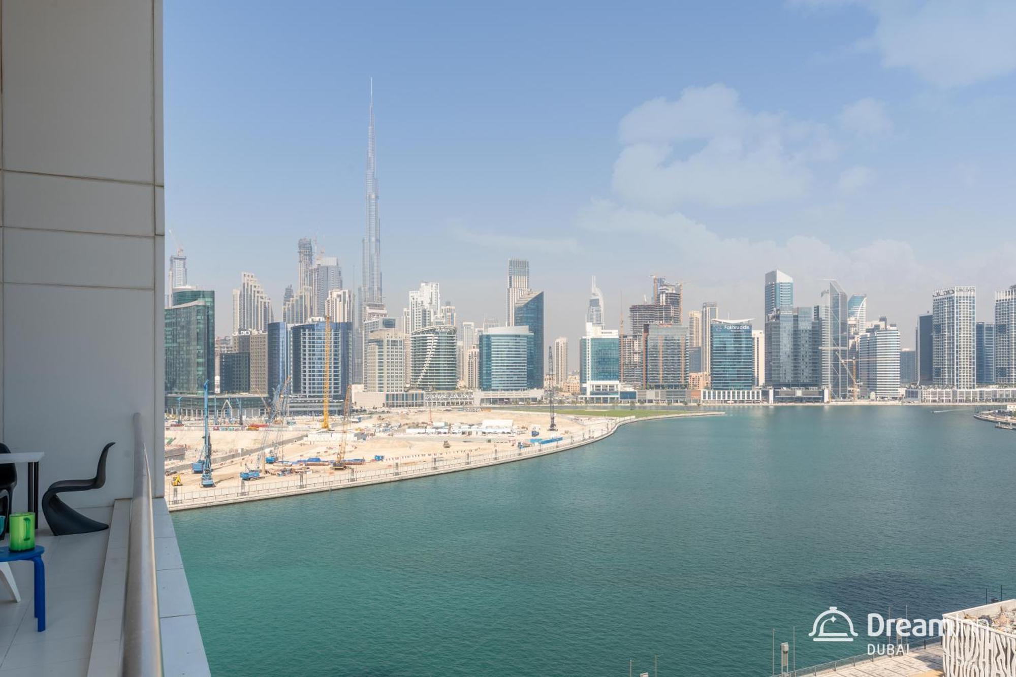Dream Inn Apartments- West Wharf Tower Canal View Dubaj Kültér fotó